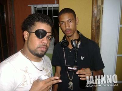 DJ Kitt (righ) alongside his brother, DJ Ali Patch