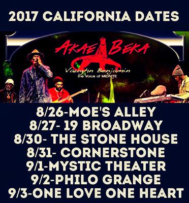 Akae Beka California Tour Dates