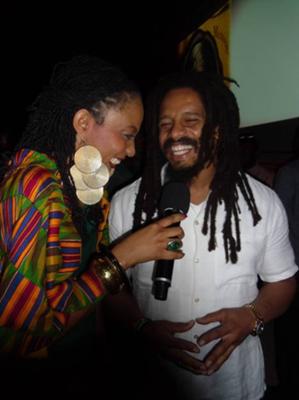 Reggae artist Bob Marley Film Premier in Jamaica