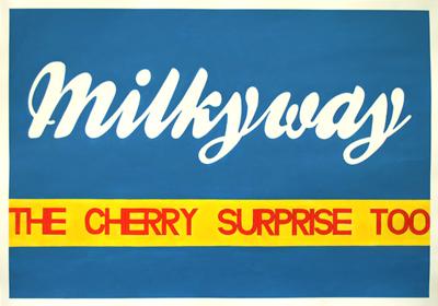 Milkyway, Acrylic on Paper, 100cm x 70cm