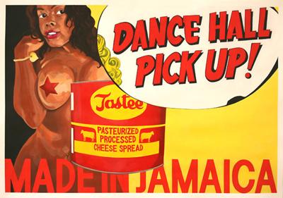Dancehall Pickup, Acrylic on Paper, 100cm x 70cm