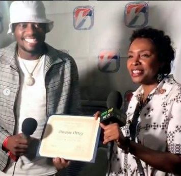 Ding Dong honoured by state of New York