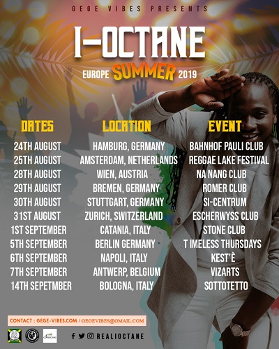 The Hot Ras, I-Octane Europe Bound!