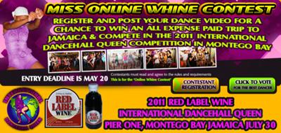 Online queen competition