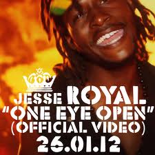 Jesse Royal one eye open