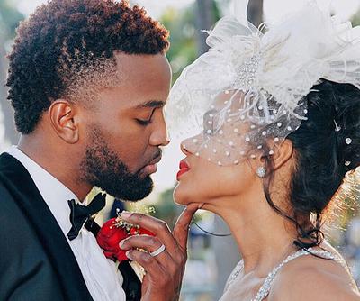 Konshens and Wife Latoya Wright