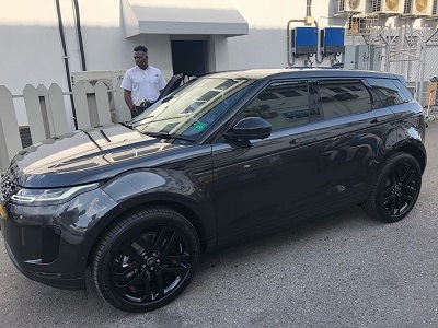 Dancehall artiste Popcaan's Brand new Range Rover