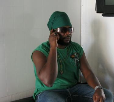 Dancehall artiste Ras myrhdak aka Di 1st King