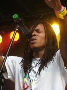 Reggae singer Nature
