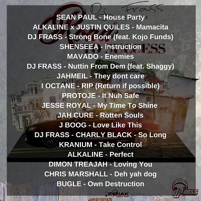 DJ Frass "Road To Success" Track Listing Features Star Studded Lineup !