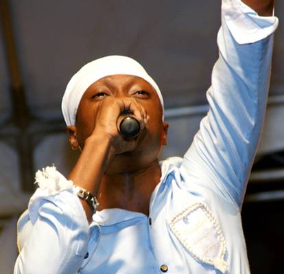 Reggae artiste Teflon