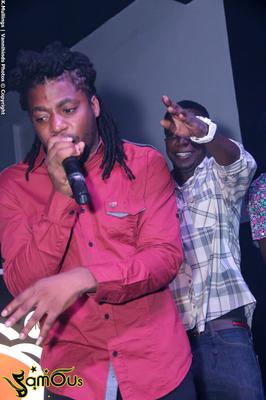 Don Zee at the famous night club in Portmore