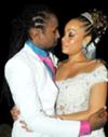 Jahcure and his wife Kamila