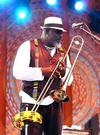 Reggae Music Trombonists Ronald 'Nambo' Robinson