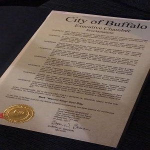Warrior King Day declared in Buffalo, USA by Mayor Byron Brown